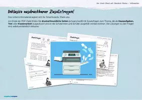 Vorschau - Arbeitsblätter - Checkerin Marina – Der Streit-Check - Seite 1