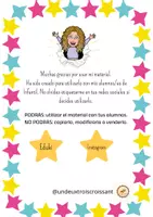 Vista previa - Hojas de trabajo - Las vocales - Portada