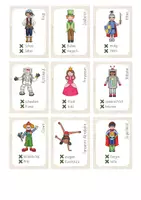 Vorschau - Spiele - "Erklär mal"- Spiel Fasching/ Karneval (2-fach diff.) - Seite 1