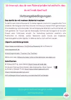 Vorschau - Bildkarten - Schreibzeit - Unsere Textsorten (Aushang) - Seite 1