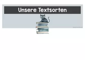 Vorschau - Bildkarten - Schreibzeit - Unsere Textsorten (Aushang) - Seite 3