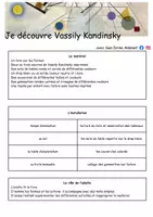Aperçu - Préparation de séance / Séance complète - Je découvre les formes simples avec Vassily Kandinsky - Page de couverture