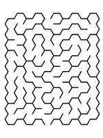 Vorschau - Arbeitsblätter - Hexagonale Logik-Labyrinthe - Seite 2