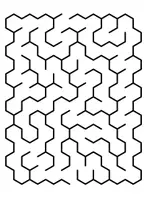 Vorschau - Arbeitsblätter - Hexagonale Logik-Labyrinthe - Seite 3