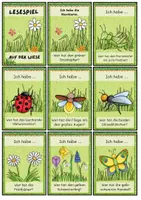 Vorschau - Spiele - Lese-Spiel: Auf der Wiese, (Ich habe... Wer hat...?) - Seite 2