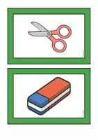 Vorschau - Bildkarten - School Things: Flashcards (Wortkarten & Bildkarten) - Seite 2