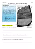 Vorschau - Arbeitsblätter - AB Der Stein von Rosetta - Hieroglyphen entschlüsseln - Deckblatt