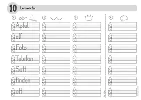 Vorschau - Arbeitsblätter - Lernwörter Klasse 1 Lola Heft 3 - Druckschrift - Seite 3