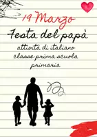 anteprima - Esercizi - _UNITÀ LABORATORIALE “IL MIO PAPÀ È SPECIALE” Italiano classe prima scuola primaria - Pagina di copertina