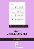 Vorschau - Arbeitsblätter - Space: Vocabulary File B1 (English) - Deckblatt