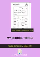 Vorschau - Arbeitsblätter - My school things: Fördermaterial für Englisch - Deckblatt