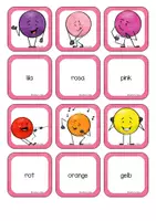 Vorschau - Spiele - Lese-Memory®: Farben - Seite 1