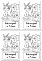 Vorschau - Arbeitsblätter - Mal- und Rätselheft für die Osterferien (Grundschule Ferien) - Seite 2
