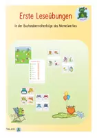 Vorschau - Bildkarten - Monsterlesen Momel bis Tt Freiarbeitsmaterial - Deckblatt