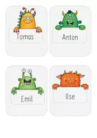 Vorschau - Bildkarten - Monsterlesen Momel bis Tt Freiarbeitsmaterial - Seite 2