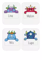 Vorschau - Bildkarten - Monsterlesen Momel bis Tt Freiarbeitsmaterial - Seite 3