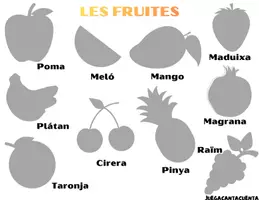 Vista previa - Hojas de trabajo - FRUITES I VERDURES CATALÀ - página 1