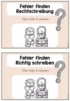 Vorschau - Stundenentwürfe - Übungskartei Rechtschreibung (FRESCH) - Seite 2