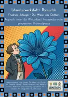 Vorschau - Stundenentwürfe - Literaturwerkstatt: Romantik - Schlegel "Die Weise des Dichters" - Deckblatt