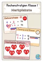 Vorschau - Merkblätter - Mathematik Rechenstrategien Klasse 1 - Deckblatt