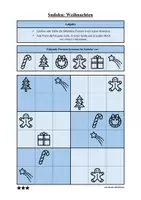 Vorschau - Arbeitsblätter - Sudoku 6x6: Weihnachten & Advent - Logisches Denken fördern! - Seite 3