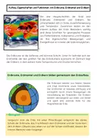 Vorschau - Arbeitsblätter - Erdkruste, Erdmantel und Erdkern: Aufbau der Erde - Seite 2