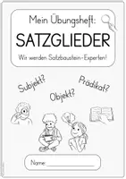 Vorschau - Unterrichtsreihen - Satzglieder - Arbeitsheft, Tafelmaterial & Präsentation (3./4. Klasse) - Seite 3