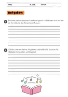 Vorschau - Arbeitsblätter - Lyrische Elemente in Balladen: Reime, Rhythmus & Metaphern - Seite 3