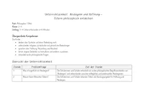 Vorschau - Stundenentwürfe - Neubeginn und Hoffnung - Ostern // Philosophie/Ethik - Seite 2