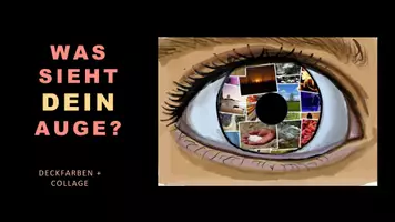 Vorschau - Stundenentwürfe - Kunstprojekt „Was sieht dein Auge?“ – PDF-Anleitung inkl. Augen-Vorlage - Seite 1