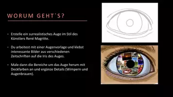 Vorschau - Stundenentwürfe - Kunstprojekt „Was sieht dein Auge?“ – PDF-Anleitung inkl. Augen-Vorlage - Seite 2