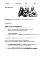 Vorschau - Klassenarbeiten - Klausur Deutsch – Szenenanalyse Die Physiker | Newton und Inspektor - Seite 1