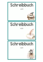 Vorschau - Bildkarten - Schreibzeit - Schreibbuch/Tagebuch (Deckblatt) - Seite 3
