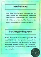 Vorschau - Arbeitsblätter - Lesespaziergang zum Thema Ostern - Seite 1