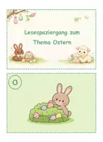 Vorschau - Arbeitsblätter - Lesespaziergang zum Thema Ostern - Seite 2