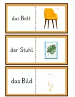Vorschau - Spiele - Zuhause & Möbel Lesedomino – Lesen üben in Grundschule | DaZ & DaF - Seite 3