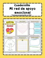 Vista previa - Hojas de trabajo - Cuadernillo Mi red de apoyo emocional - Portada