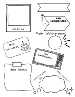Vorschau - Arbeitsblätter - Das bin ich, Start Schule Classroom - Seite 1