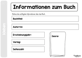 Vorschau - Arbeitsblätter - Leserolle blanko - Seite 2