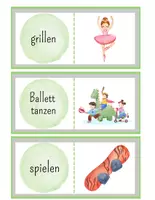 Vorschau - Poster - Hobbys - Bild- und Wortkarten (DAF/DAZ) Flashcards - Seite 2