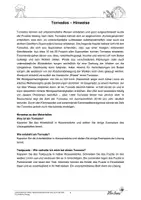 Vorschau - Arbeitsblätter - Tornados - Naturkatastrophen verstehen - Seite 1