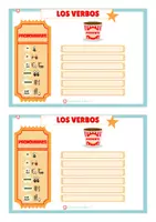 Vista previa - Refuerzo / NEE / Materiales de apoyo - LOS VERBOS PRONTOMBRES + PRESENTE PASADO Y FUTURO - página 2
