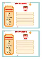 Vista previa - Refuerzo / NEE / Materiales de apoyo - LOS VERBOS PRONTOMBRES + PRESENTE PASADO Y FUTURO - página 3