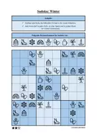 Vorschau - Arbeitsblätter - Sudoku 9x9: Winter - Logisches Denken fördern! - Seite 2