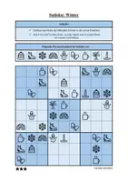 Vorschau - Arbeitsblätter - Sudoku 9x9: Winter - Logisches Denken fördern! - Seite 3