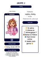 Vorschau - Arbeitsblätter - Social-Media Profile Gruppenarbeit - Seite 2