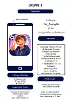 Vorschau - Arbeitsblätter - Social-Media Profile Gruppenarbeit - Seite 3