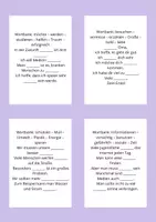 Vorschau - Arbeitsblätter - Lückentexte zum Leseverstehen & Wortschatztraining (A2-B1) - Deckblatt