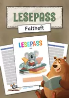 Vorschau - Arbeitsblätter - Lesepass - Deckblatt