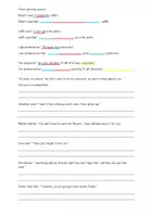Vorschau - Arbeitsblätter - Reported Speech-Explanation and exercises - Seite 2